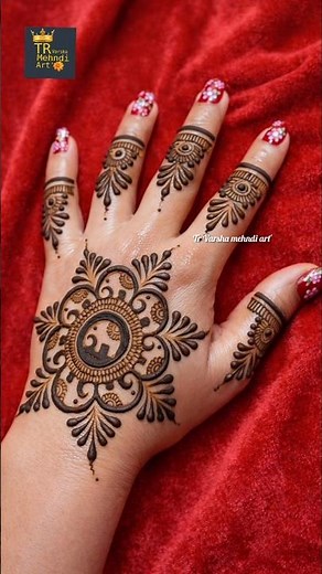 back hand mehndi design for kids #fullhandmehndidesigns #mehandi #handmehndi #easymehndidesigns