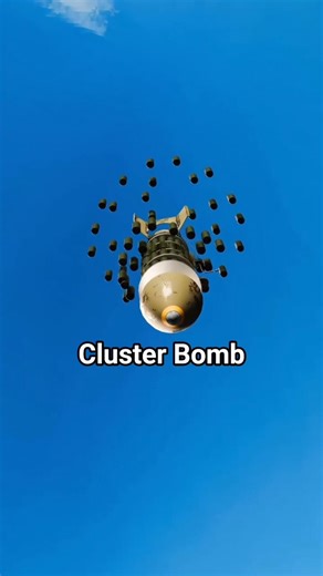 How a cluster bomb works || Learn well