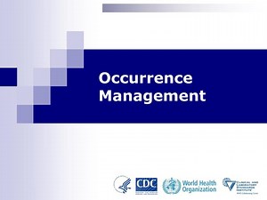 Occurrence Management - SlideServe