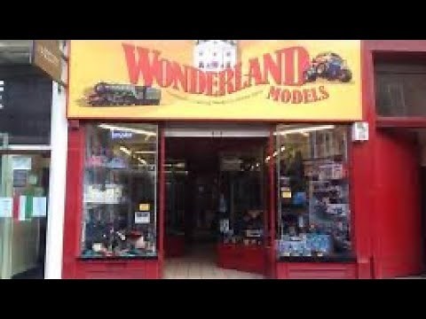 Wonderland Models Hobby shop Tour Edinburgh Scotland