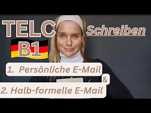 📌 TELC B1 Schreiben – 2 E-Mails perfekt für die Prüfung schreiben!