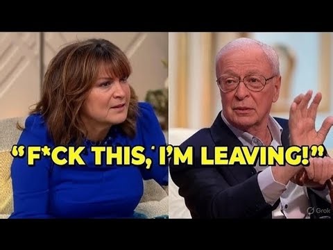 Michael Caine Storms Off Lorraine Kelly Show After Heated Clash: Shocking Walk-Off Exposed