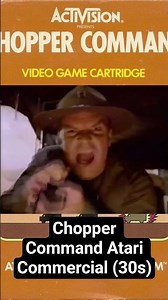 Chopper Command Atari Commercial (30s)