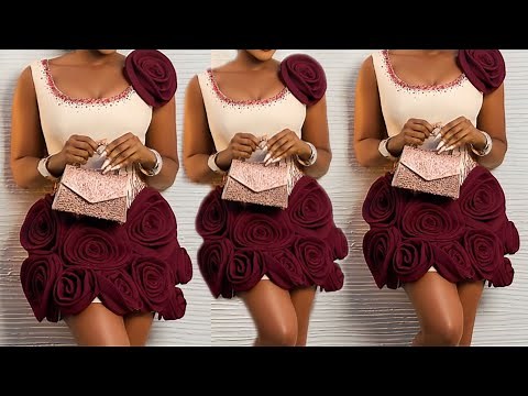 How to Cut and Sew Fabric Flowers.