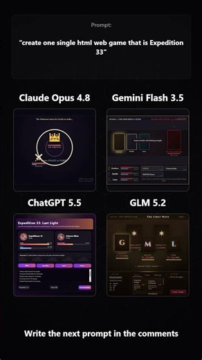 GLM 5.2 vs GPT 5.5 ⚔ Expedition 33 (SURPRISE!)