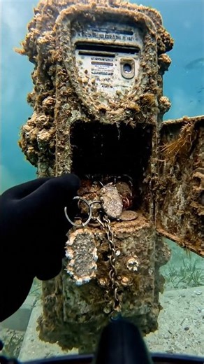 POV: A Secret Parking Meter Cache Reveals Treasure… and a Mantis Shrimp