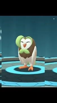 ROWLET evolution into DARTRIX and DECIDUEYE in Pokemon GO !!