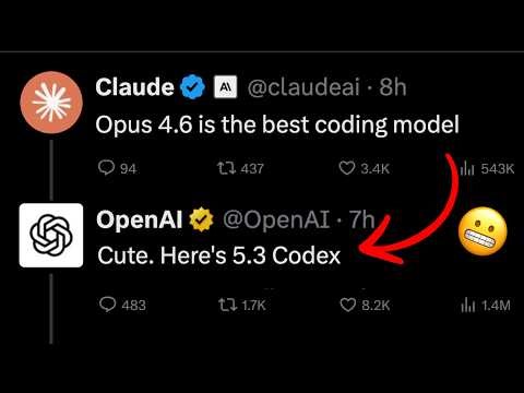NEW: Opus 4.6 & Codex 5.3 (This Is Getting Crazy)