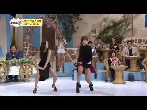 [HOT] 세바퀴 - 스피카 보형, 주현 VS 베스티 유지, 해령의 댄스 대결! 20140322