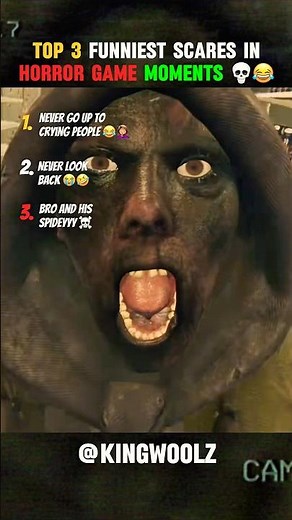Top 3 Funniest Scares in Horror Game Moments (IQ Hit Negative FPS 💀📉)