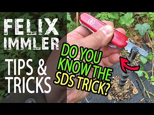 Awesome Tricks to drill holes with the Swiss Army Knife - Victorinox Tips & Tricks (31/40)
