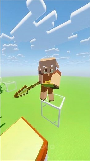 Minecraft Piglin IQ Test…🐷 #shorts