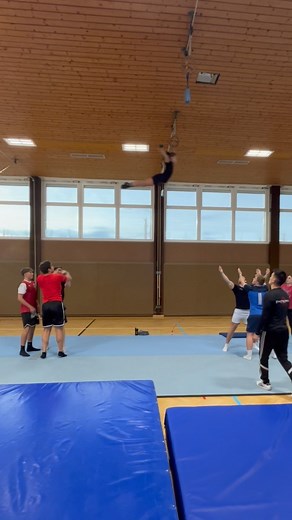 118K views · 292 reactions | We call this stunt „superman“  #acrobatics #showteam #acrobats #thefreaks #banquine #training #acro #circus #cirque #cheer | The Freaks Showteam | Facebook