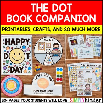 Dot Day Activities, Coloring, Crown, Hat, Math Worksheets, Kindergarten