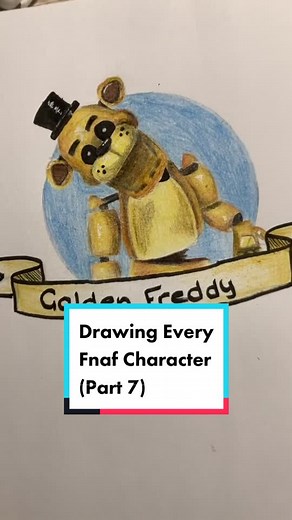 Drawing Every FNAF Character | Game 1 Finished