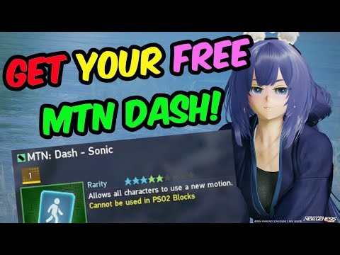 [PSO2:NGS] Get Your Sonic Goods Now!