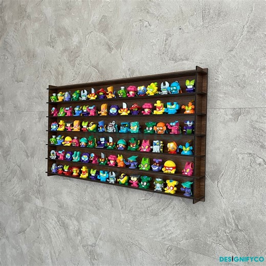 Super Hero Wall Mounted Display Cabinet,action Figure Display Racks,action Figure Display Case - Etsy