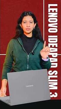 Best Laptop Under 60000?🔥🔥 Lenovo IdeaPad Slim 3⚡