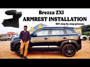 BREZZA ZXI 2024 | Brezza Armrest Installation | Complete process step by step | DIY