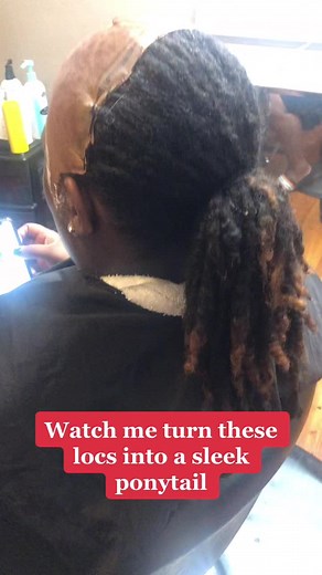 Frontal Ponytail with Lace Front Dreads Tutorial