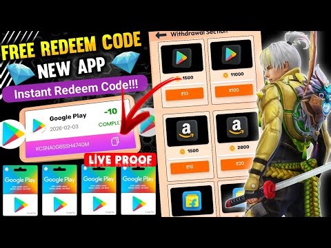 Free Redeem Code App (BEST) | Google Play Gift Card New App | How to get free redeem code Tamil