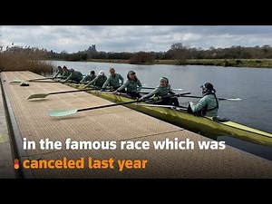 Cambridge on home waters for Oxford boat race