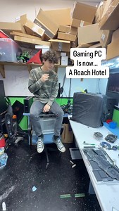 I’m so not ready for this pc. It needs to be completely cleaned of all the roaches and their poo. #tech #gamingpc #restoration #repair | Tecboy