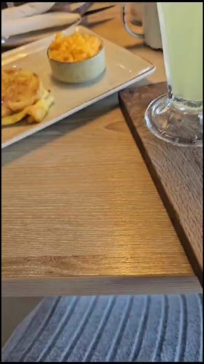 Delicious Breakfast Spread with Scrambled Eggs and Bacon