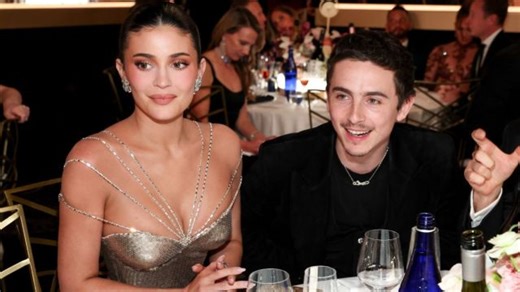 Timothée Chalamet’s First Golden Globe Comes With Kylie Jenner Shout-Out