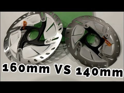 Shimano Ultegra SM-RT800 Rotors 140mm vs 160mm
