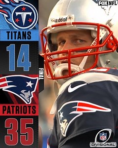 The New England Patriots beat the Tennessee Titans by a lot... | NFL on FOX