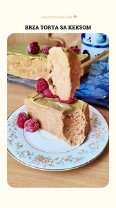 🚀 Brza Plazma torta – 5 minuta pripreme, 0 minuta pečenja! Savršen spoj šlaga, keksa i pistacija kreme stvara neodoljiv okus kojem niko ne može odoljeti! 😍 Recept je u komentaru! 📝📸Bojanine_djakonije / IG👩‍🍳 #torta #brzirecepti #DessertTime | Brzi Recepti