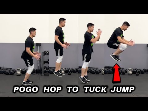 Pogo Hop Tuck Jump for Higher Vertical Jump & Bounce