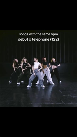 debut x telephone #katseye #debut #ladygaga #bpm #fyp | telephone lady gaga