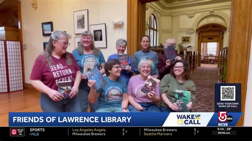 Wake up call from Friends of Lawrence Library