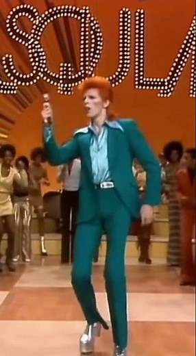 David Bowie Singing & Dancing On Soul Train TV Show 1970's Part 3