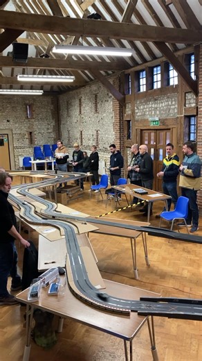 1.7K views · 50 reactions | The last race of the day at our Tin Top Saturday - three heats of Muscle Car Mondale with 18 cars on the grid… | Worthing HO Racing | Facebook