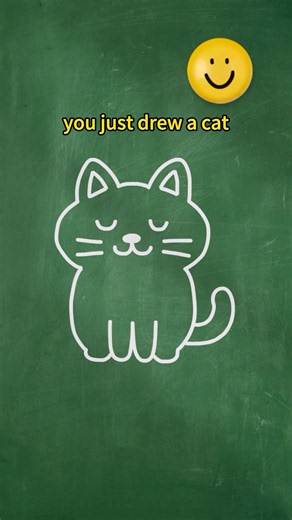 How to Draw a Cat – Easy Step by Step #doodle #drawing #easydrawing #howtodraw