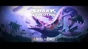 New evolution, who this? In our collaboration with Skull and Bones Game, Leo has transformed into the ancient being: Zamaharibu🦈 Now fiercer than ever seen before! What are you waiting for? Download the latest update for #hungrysharkevolution and roam terror upon the world! 😈 | Hungry Shark