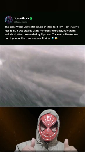 Did you know the Water Elemental in Spider-Man: Far From Home was completely fake?