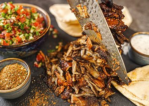 Vegan Shawarma with Oyster Mushrooms Recipe