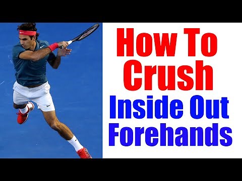 How To Hit an Inside Out Forehand in Tennis | Tennis Inside Out Forehand Technique
