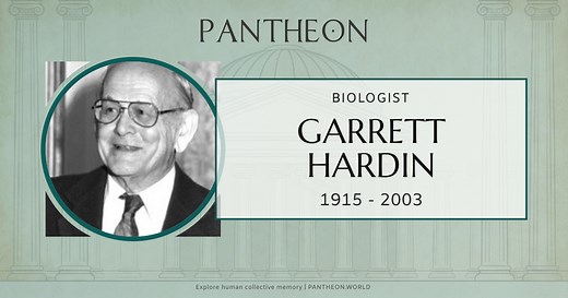 Garrett Hardin Biography | Pantheon
