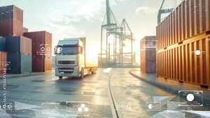 Automated cargo handling and tracking at a modern container terminal