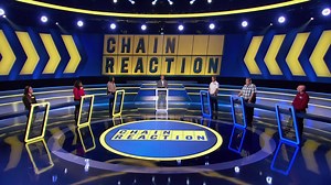 72K views · 571 reactions | Oh captain my captain, but which captain? Would you have been able to solve the chain? Chain Reaction with Dylan Lane, Weeknights at 5p | Game Show Network | Facebook