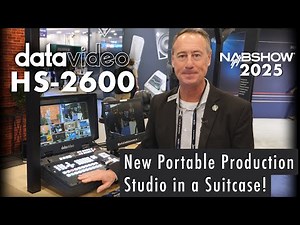 New in 2025 - Datavideo HS-2600 Portable HD Video Streaming Studio