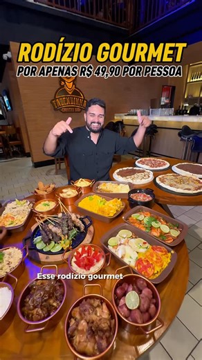 Restaurante Fazendinha on Instagram: "Rodízio gourmet mais completo da região e saindo por apenas R$ 49,90!? Comida muito boa, ambiente massa e ainda rola música ao vivo! Encaminha esse vídeo para quem precisa ir conhecer contigo o rodízio do @fazendinhamaracanau! 📍North Shopping Maracanaú 💰De Segunda a Quinta R$ 49,90 por pessoa."