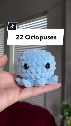 Crafting 22 Cute Crochet Octopus Plushies