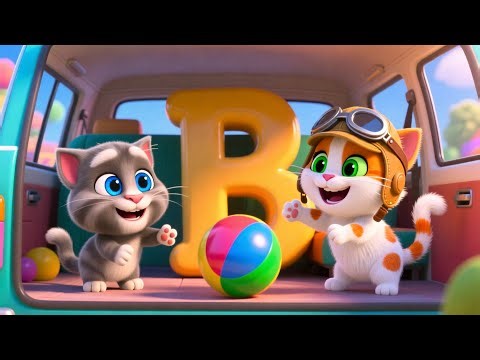 Little Cat’s Magic Van 🐱✨ Fun Kids Song | Toddler Adventure & Colors Rhyme