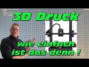 3D Drucker Anycubic. Wie einfach ist das denn? Anfänger , Beginner , erste Schritte , Fusion 360